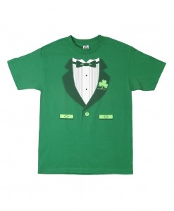 Green Irish Tuxedo T-Shirt