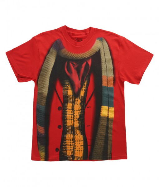 Doctor Who 4th Doctor Costume T-Shirt