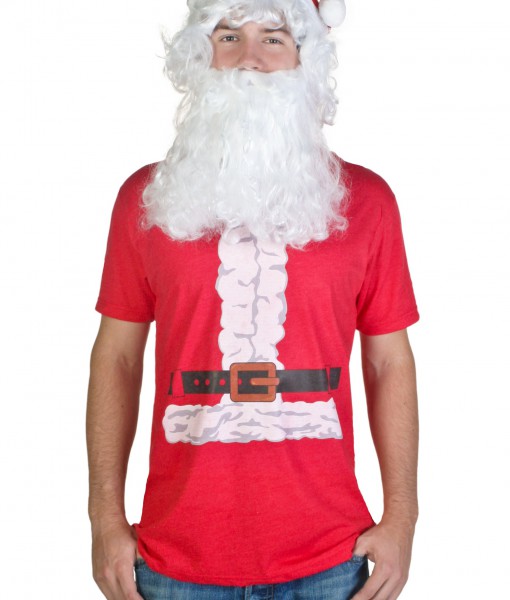 Mens Santa Claus Costume T-Shirt
