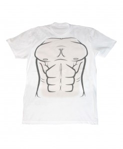 Muscle Chest Illustrated Costume T-Shirt