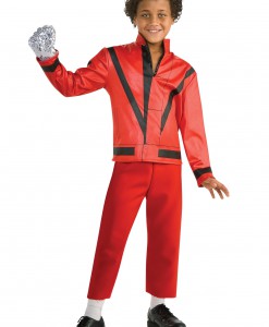 Child Red Thriller Jacket