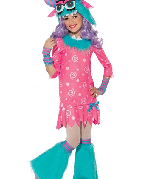 Girls Bedtime Monster Costume