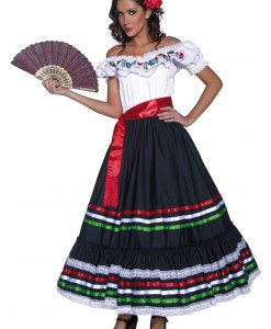 Authentic Western Senorita Costume