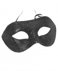 Black Glitter Eyemask