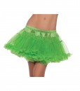 12 Green 2-Layer Petticoat
