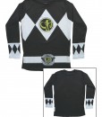 Black Power Rangers Long Sleeve Costume Shirt
