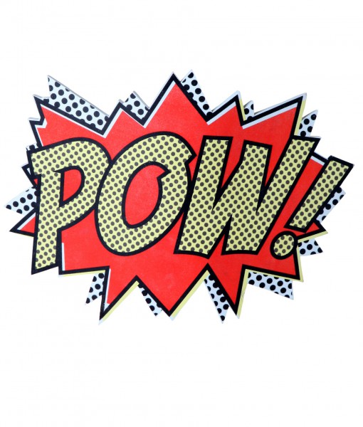 POW Superhero Shield - Halloween Costume Ideas 2019