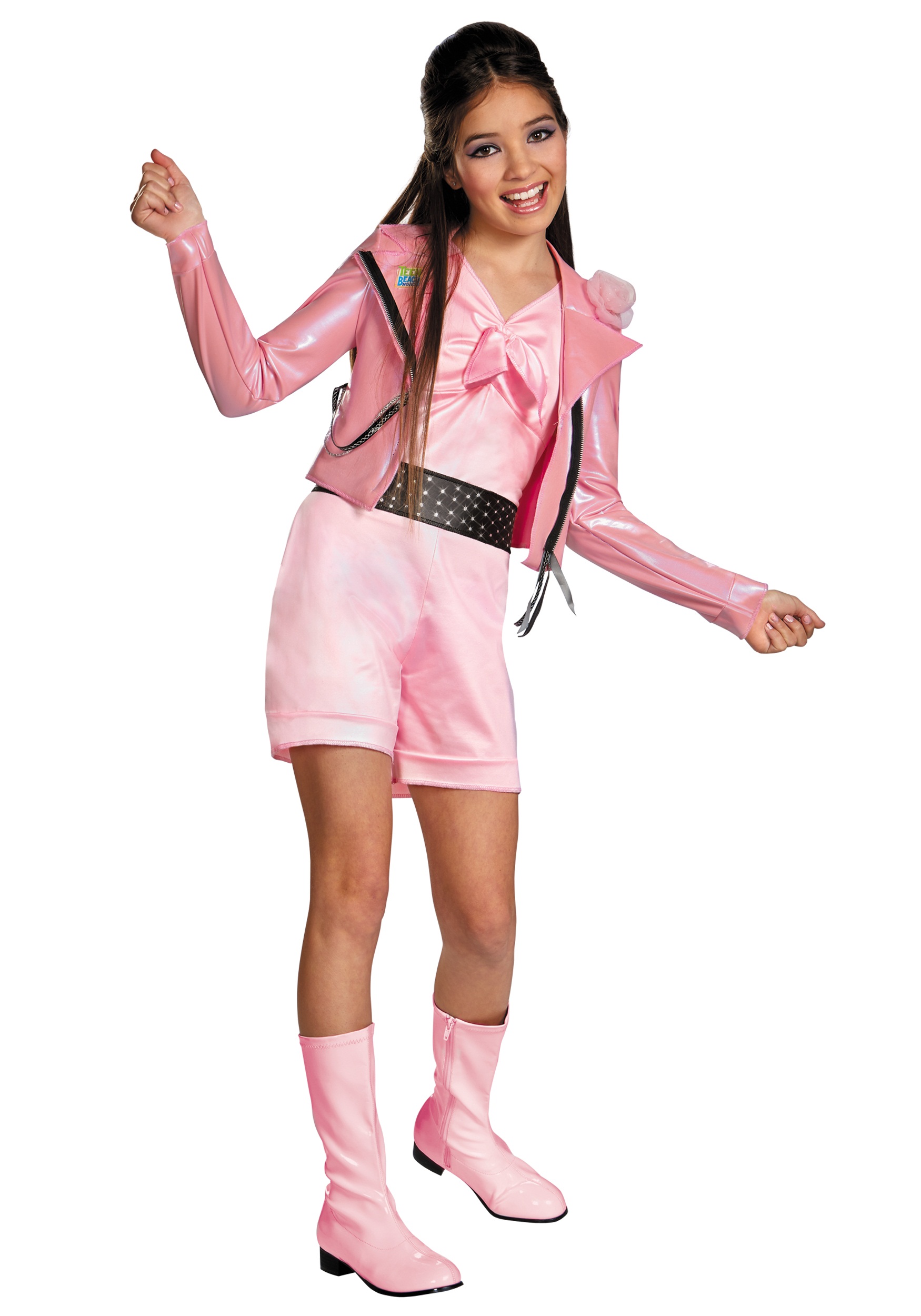 Girls Teen Beach Lela Biker Deluxe Costume | Girls Teen Beach Lela Bike...