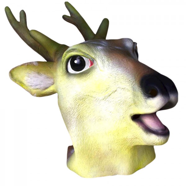 Deluxe Latex Animal Mask Deer 