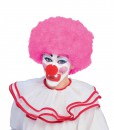 Pink Afro Clown Wig