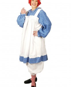 Plus Size Classic Raggedy Ann Costume