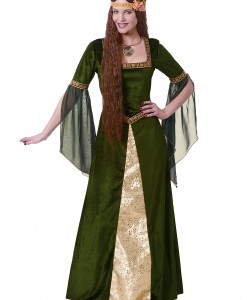 Adult Green Renaissance Lady Costume