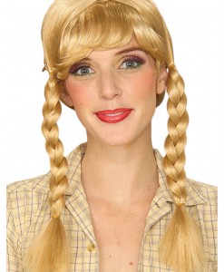 Blonde Braided Wig