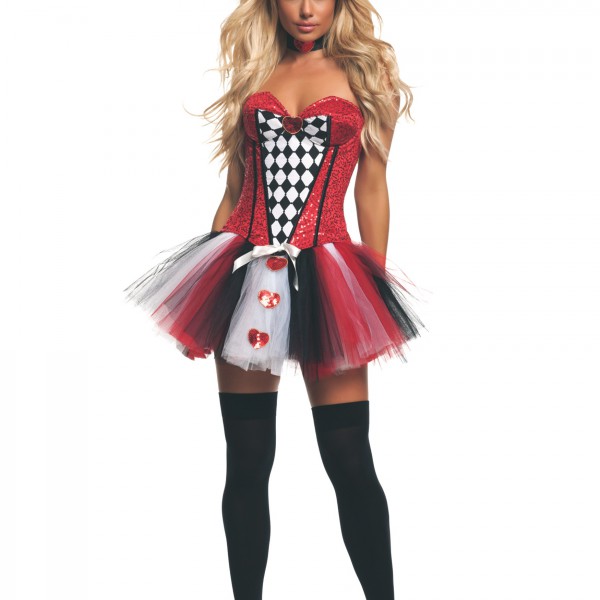 Women's Feisty Queen of Hearts Costume - Halloween Costume Ideas 2023