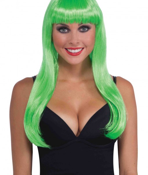 neon green wigs