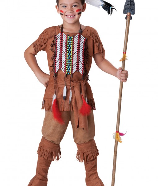 Child Indian Brave Costume