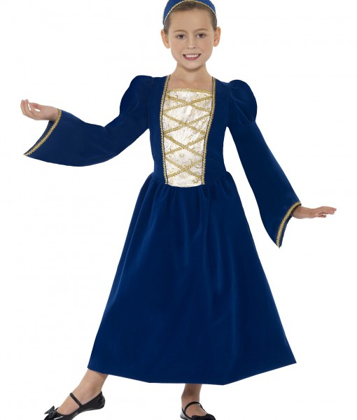 Girls Tudor Princess Costume