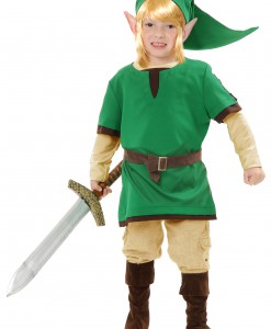 Kids Elf Warrior Costume