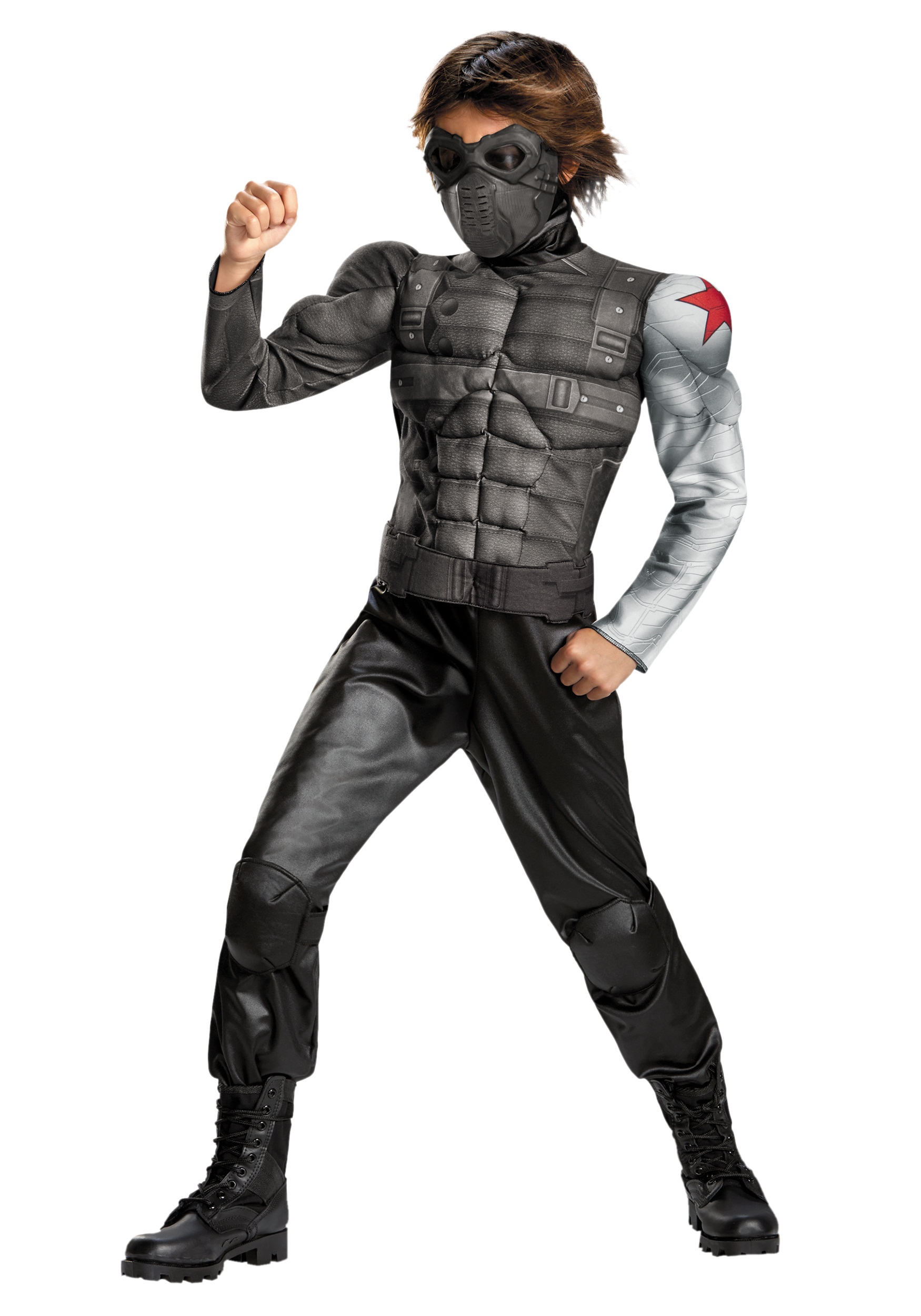 Kids Winter Soldier Classic Muscle Costume - Halloween Costume Ideas 2021