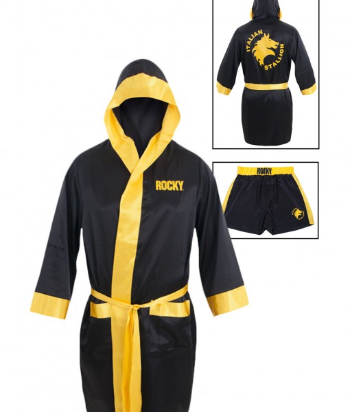 Rocky Satin Robe Boxer Short Set Halloween Costume Ideas 2023