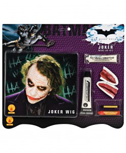Deluxe Joker Wig & Makeup Kit
