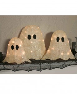 12/16/19 Set of Three LED Ghosts