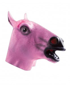 Pink Horse Mask