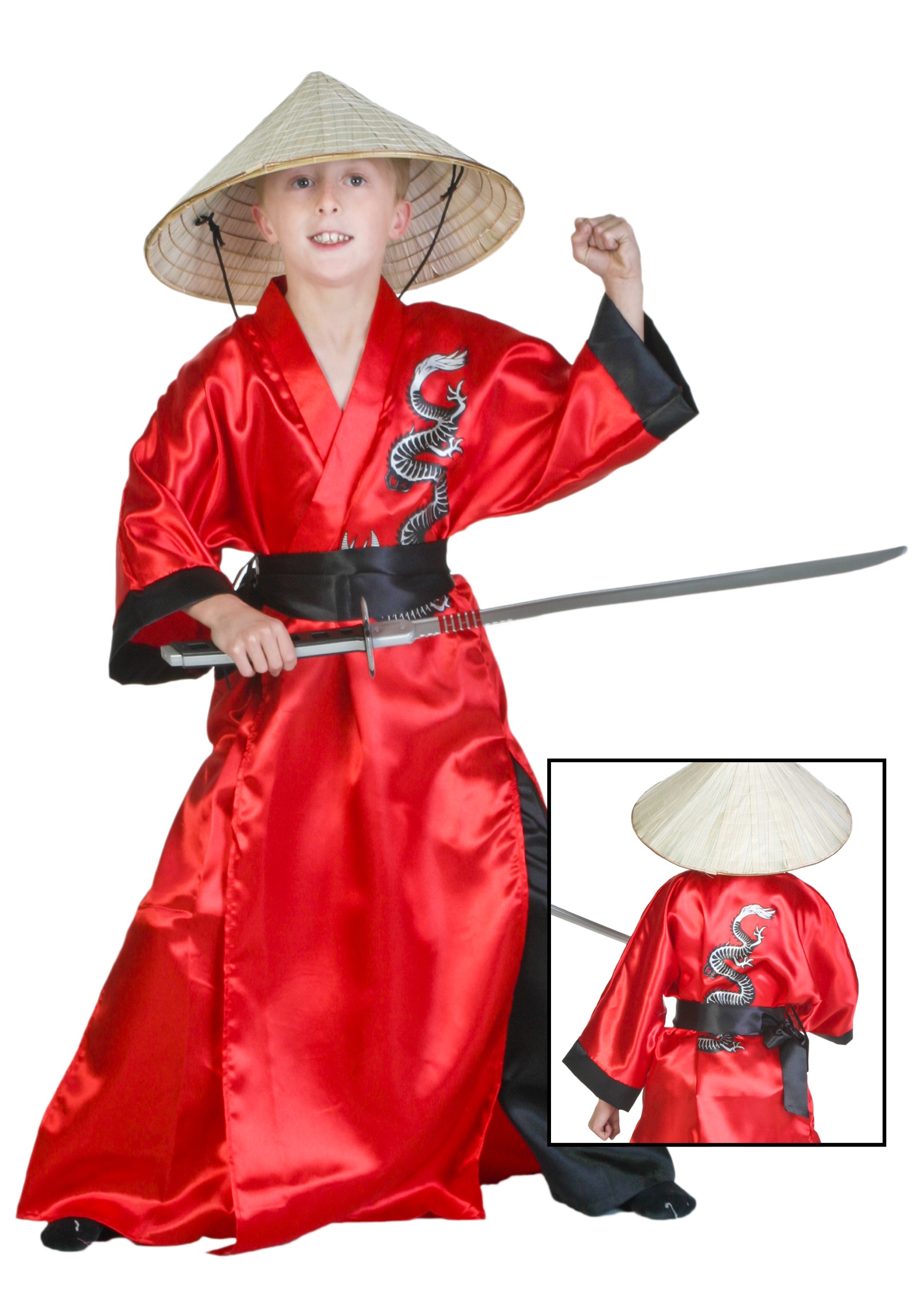 Kids Dragon Samurai Costume - Halloween Costume Ideas 2023