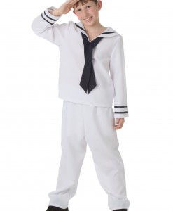 Child White Sailor Costume