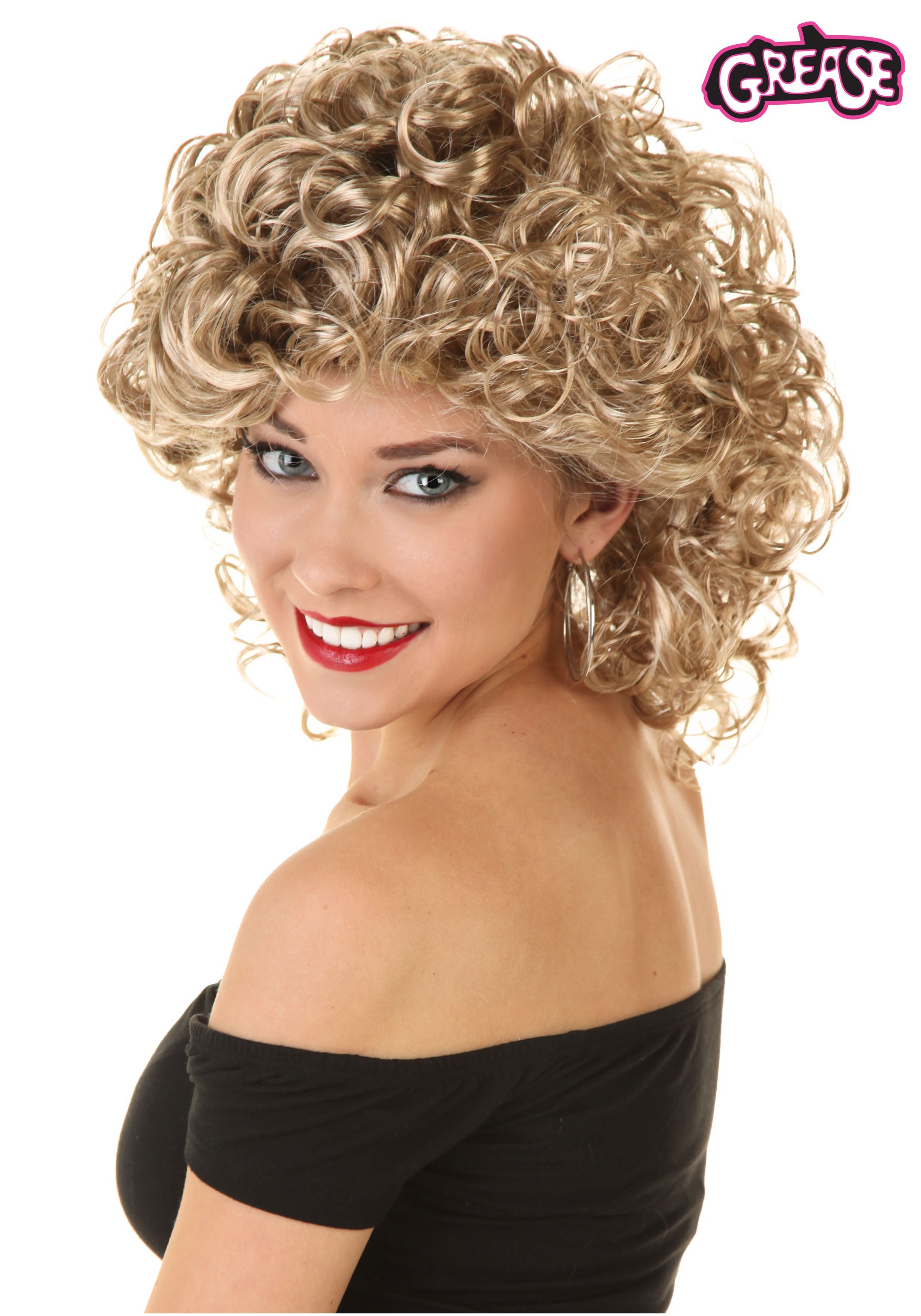 Women S Grease Bad Sandy Wig