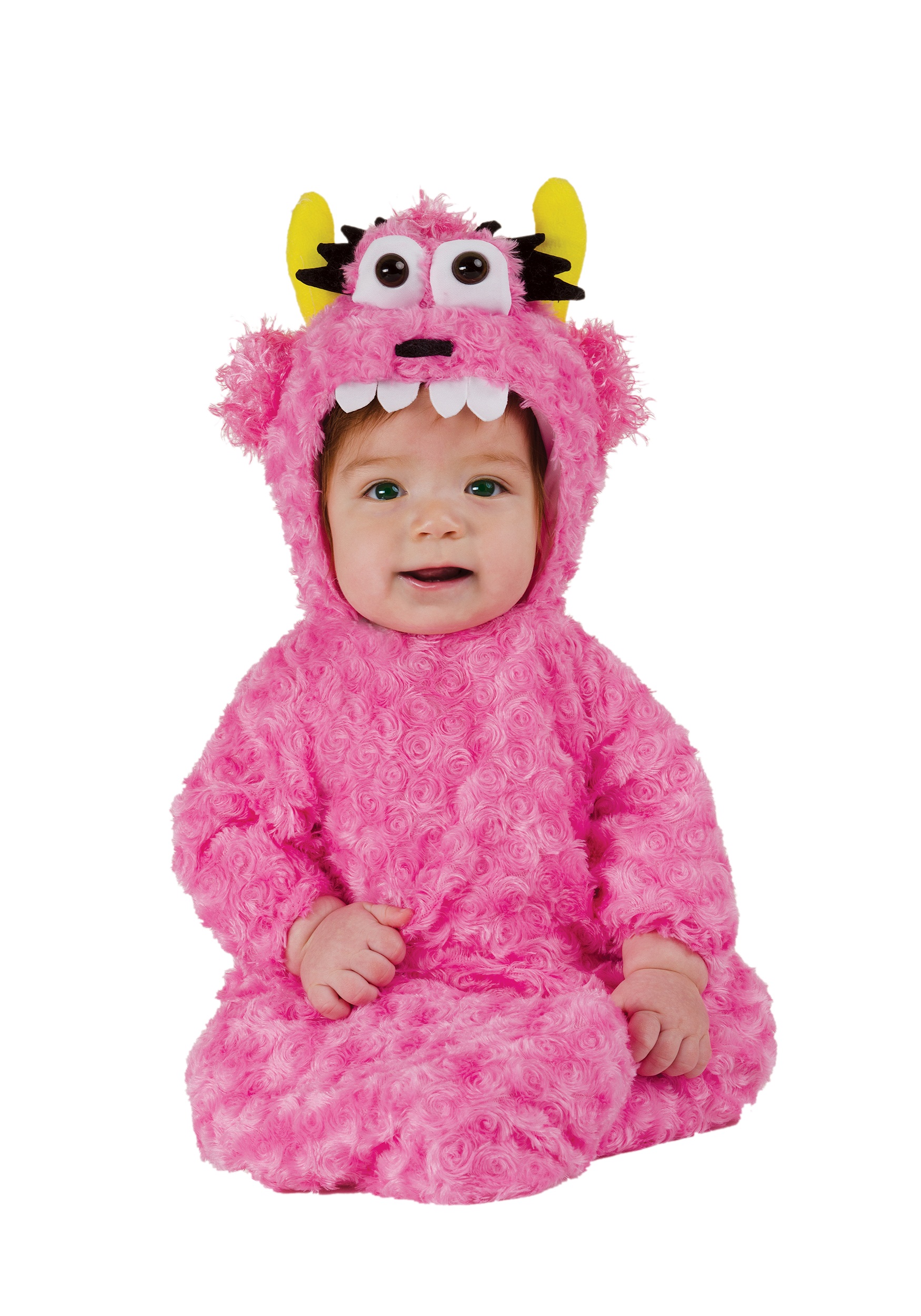 Infant Pink Monster Bunting - Halloween Costume Ideas 2023