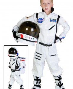 Child White Astronaut Costume