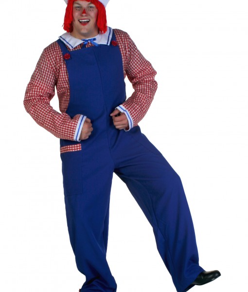 Mens Raggedy Andy Costume