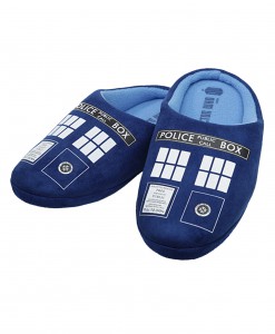 Doctor Who Tardis Slippers