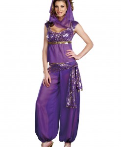 Sexy Purple Genie Costume