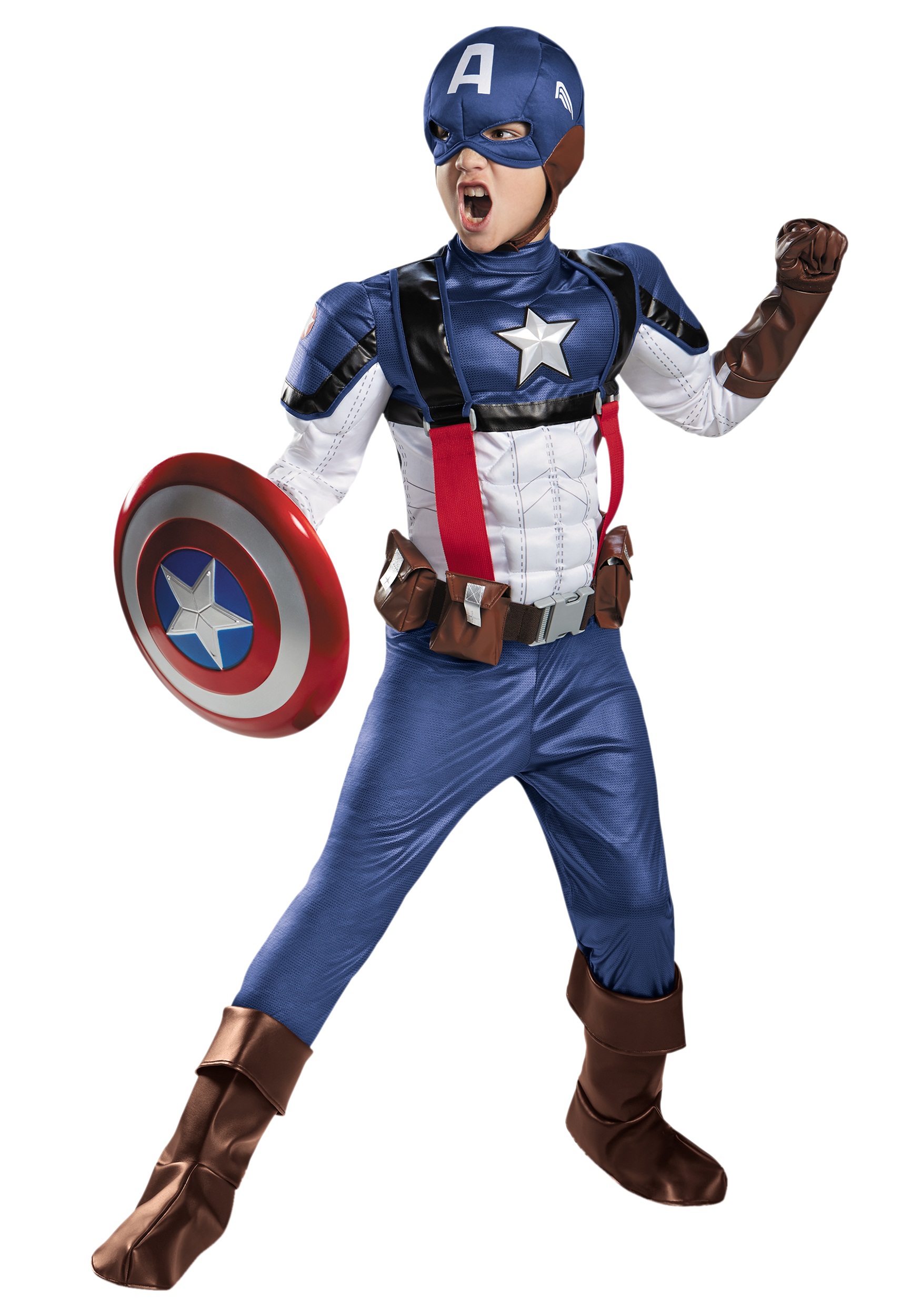 Hot Captain America Avengers Costume Kids Boys Classic Children Fancy Dress  Superhero Cosplay Birthday Gift Free Shipping Тематическая одежда и  униформа АлиЭкспресс | Kids Boys Captain America Costume 