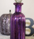 9 Purple Mercury Glass Perfume Bottle