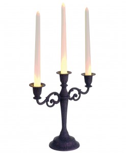 18.5 Inch Candle Holder w/ Faux Candles