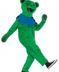 Adult Grateful Dead Green Dancing Bear Costume