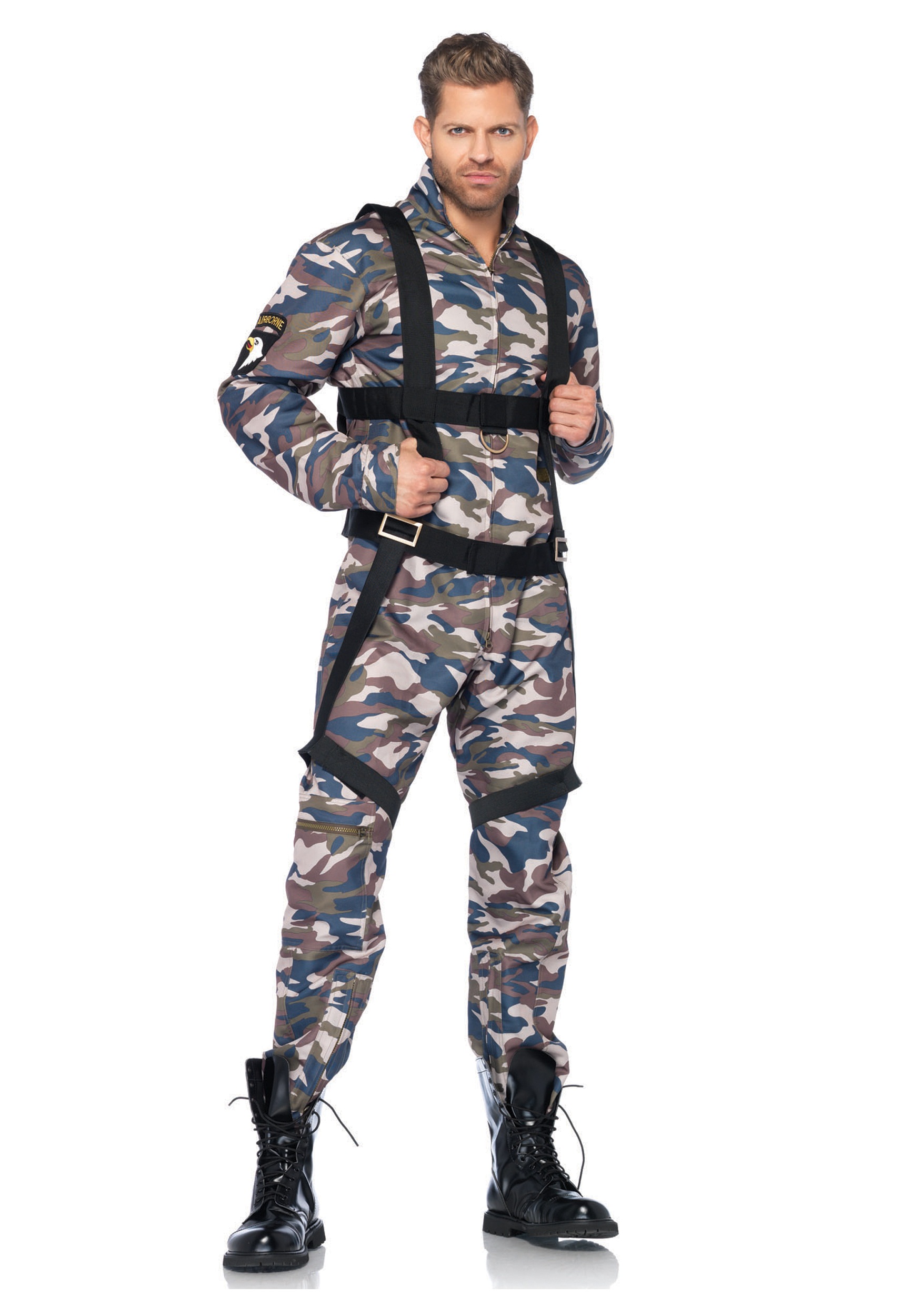 Paratrooper Adult Men's Costume - Halloween Costume Ideas 2023