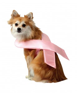 Pink Ribbon Dog Costume