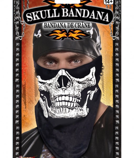Skull Face Biker Bandana