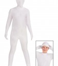 Kids White Skin Suit