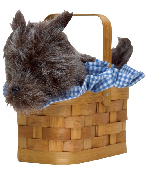 Black Dog Handbag Basket