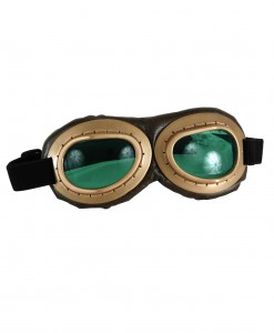 Gold Aviator Goggles