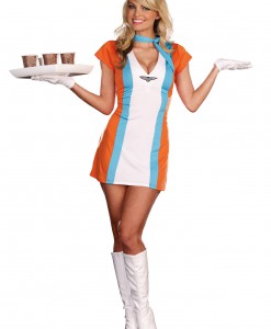 Sexy Vintage Flight Attendant Costume