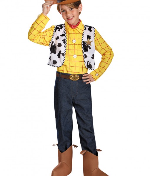 Boys Prestige Woody Costume