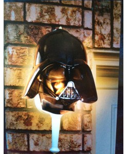Darth Vader Porch Light Cover
