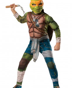 Ninja Turtle Movie Child Deluxe Michelangelo Costume