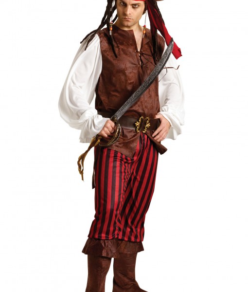 Male Caribbean Pirate Costume